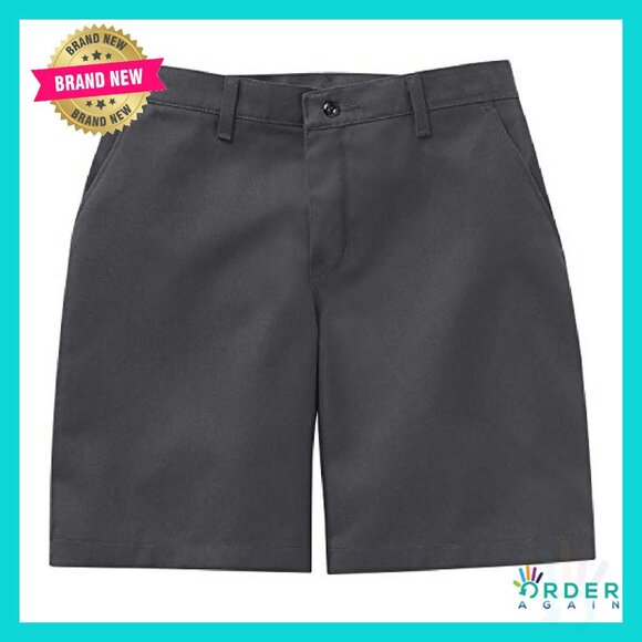 Work Shorts Poly Cotton Blend Twill Feminine Fit Casual Comfortable Durable - Picture 5 of 5